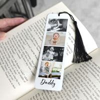 Personalised Aluminium Metal Photo Booth Bookmark