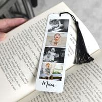 Personalised Aluminium Metal Photo Booth Bookmark