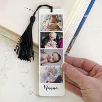 Personalised Aluminium Metal Photo Booth Bookmark