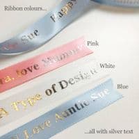 Personalised Baby's Blanket In Blue