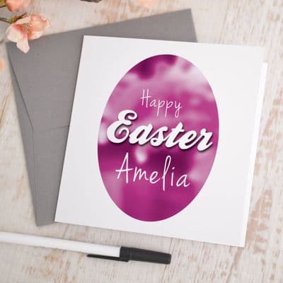 Personalised Easter Card