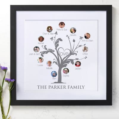 Personalised Family Tree Photo Art