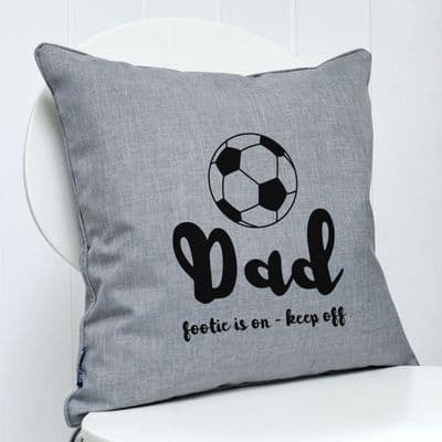 Personalised Football Cushion