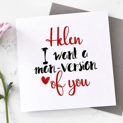 Personalised Gal Pal Valentine's Card