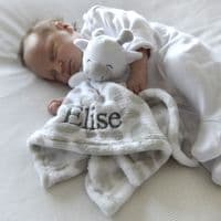 Personalised Giraffe Baby Comforter