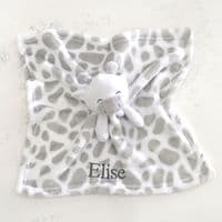 Personalised Giraffe Baby Comforter