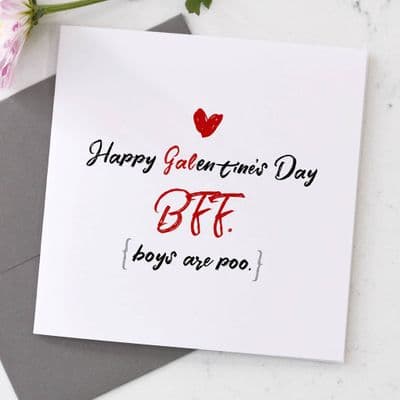 Personalised Happy Galentine's Day Card