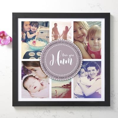 Personalised Photo Collage For Mum