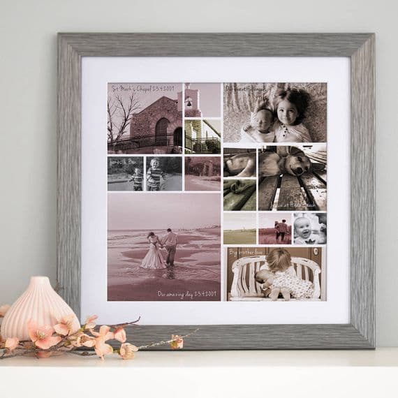 Personalised Photo Collage Montage