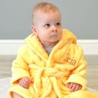 Personalised Soft Chick Dressing Gown