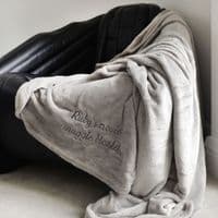 Personalised Soft Snuggle Blanket