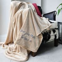 Personalised Soft Snuggle Blanket