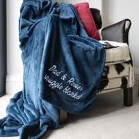 Personalised Soft Snuggle Blanket