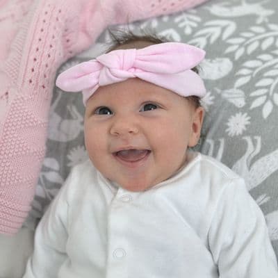 Pink Baby Headband