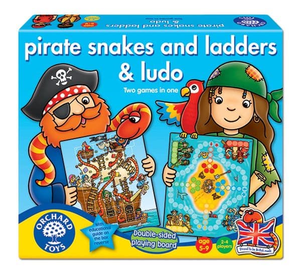 PIRATE SNAKES AND LADDERS AND LUDO