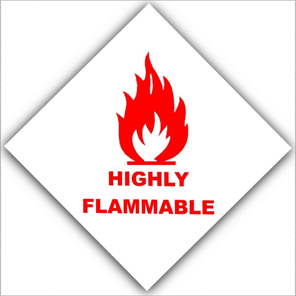 Flammable Sign