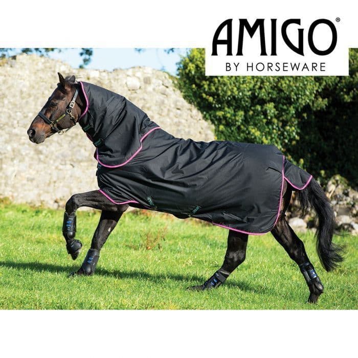 Couverture D'aiguillage Horseware Amigo Hero 6 - Taille 7'0, 200g - Occasion Lavée Et Réimperméabilisée