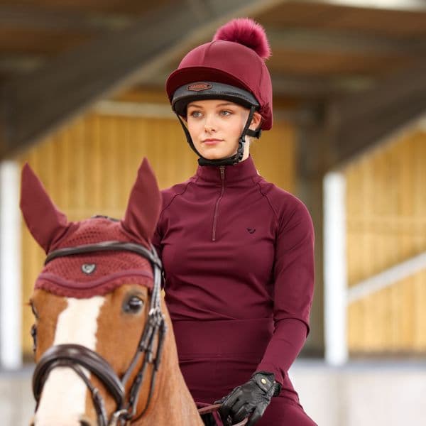 Aubrion Eltar Base Layer Black Cherry