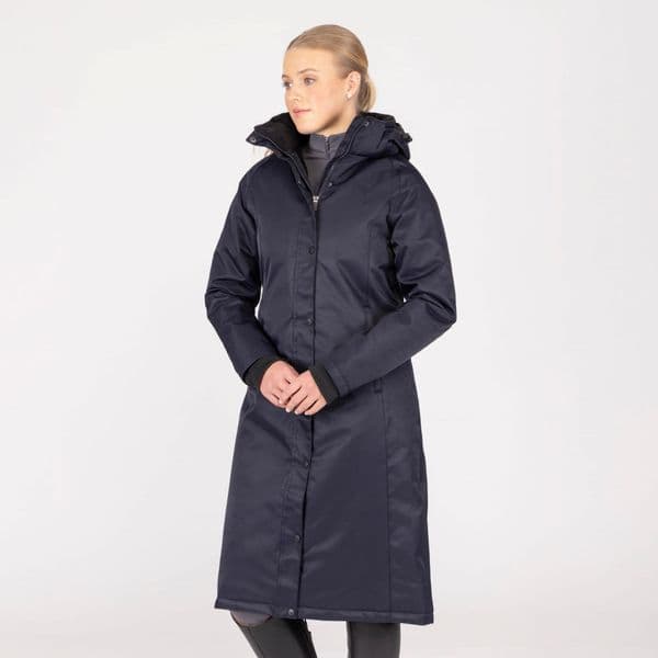 Aubrion Eltar Long Waterproof Coat, Black