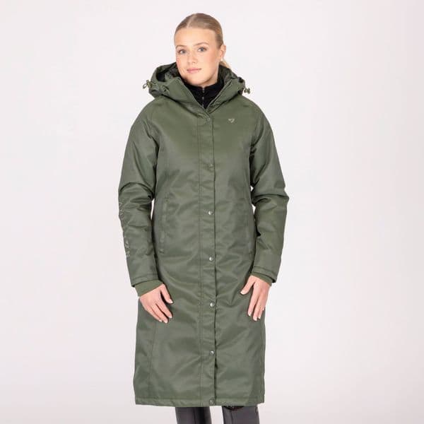 Aubrion Eltar Long Waterproof Coat, Khaki