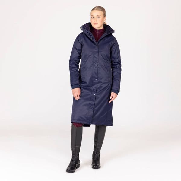 Aubrion Eltar Long Waterproof Coat, Navy