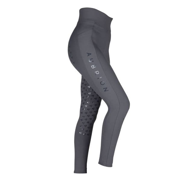 Aubrion Eltar Riding Tights - Grey