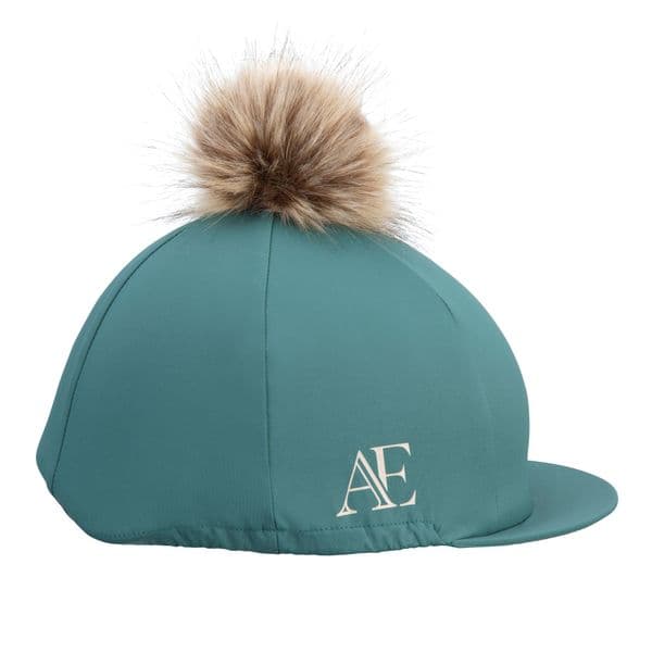 Aubrion Equestrian Hat Cover - Thyme