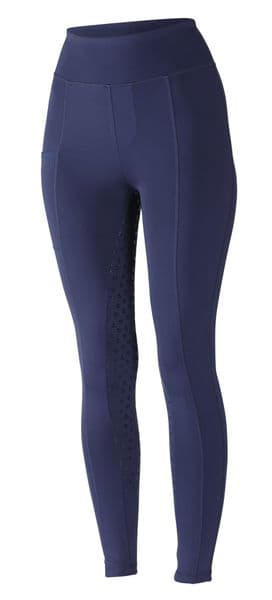 Aubrion Hudson Riding Tights - Maids Navy