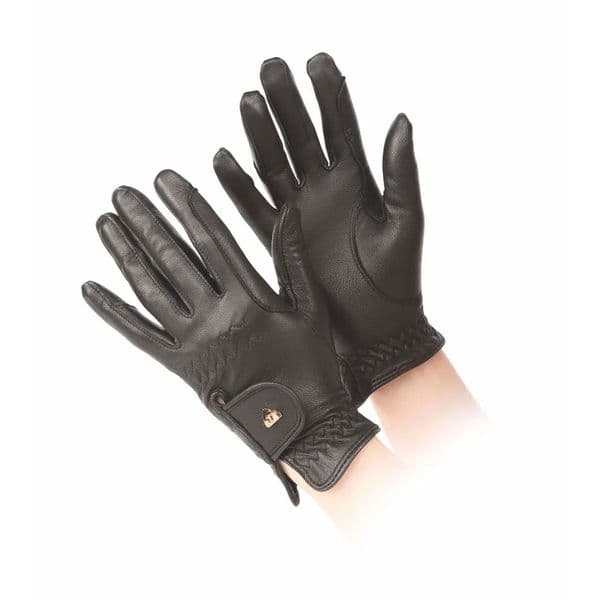 Aubrion Leather Riding  Gloves - Child
