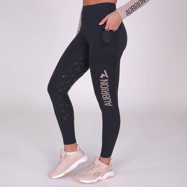 Aubrion React Non-Stop Riding Tights - Shadow