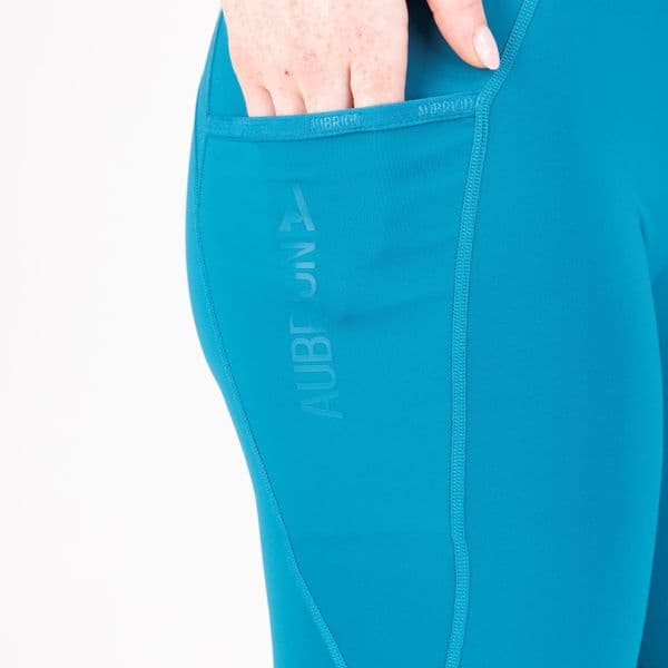Aubrion React Rhythm Riding Tights - Kingfisher