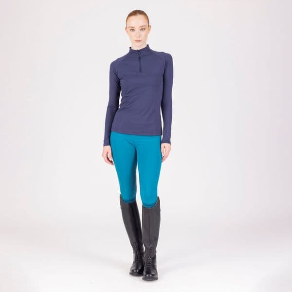 Aubrion React Rhythm Riding Tights - Kingfisher