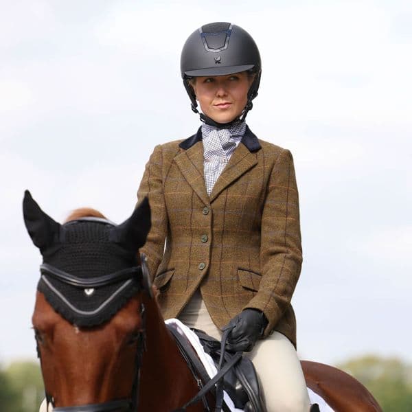 Aubrion Saratoga Jacket - Ladies Oak Brown Check