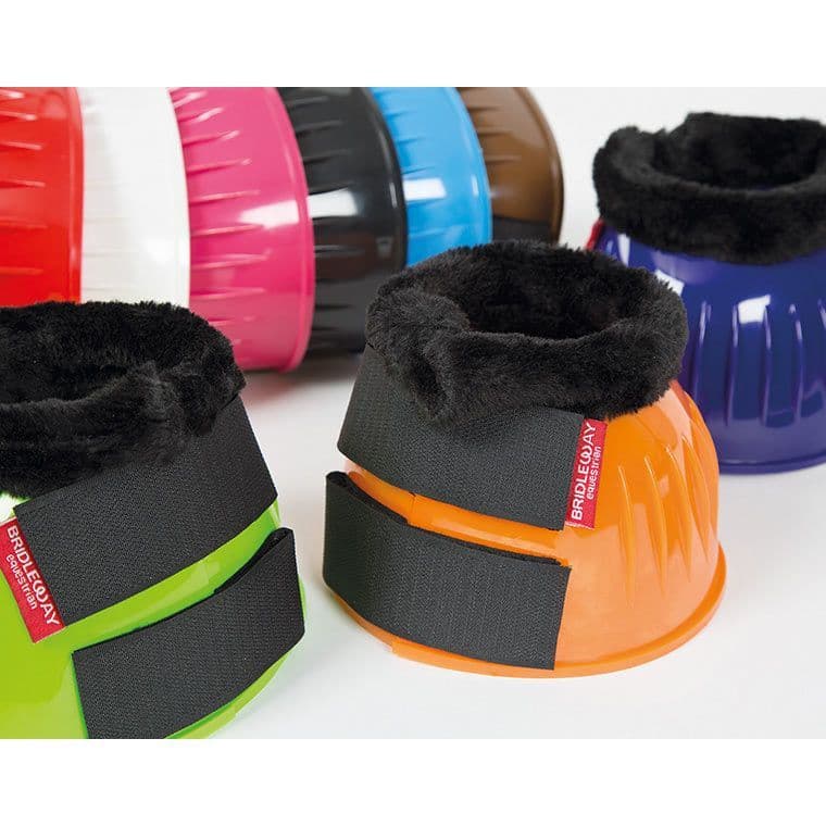 Stivali Gomma Resistente Stivali HY YH Ringed Over Reach - Taglia Extra Full, Rinforzati Con Anelli, Nero Per Cavalli Stivali Rinforzati Anelli - Foto 3