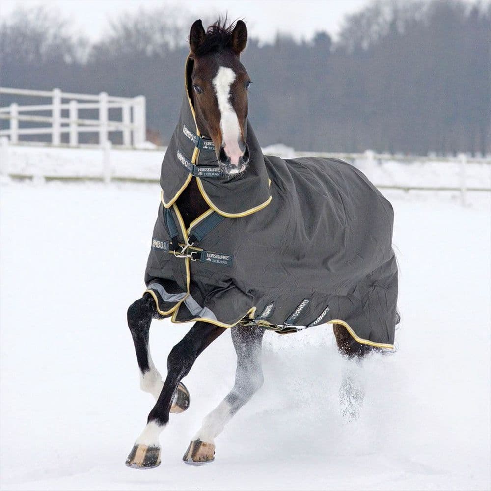 Horseware Rambo Duo Turnout Rug Pewter