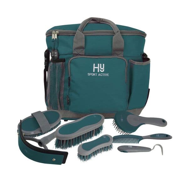 Hy Sport Active Complete Grooming Bag - Alpine Green