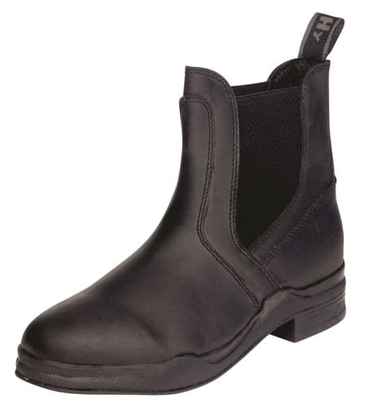 Hy Wax Leather Jodhpur Boots Childs