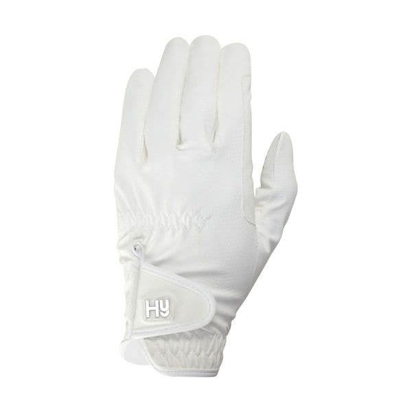 Hy5 Cottenham Elite Riding Gloves - White