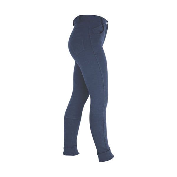 HyPERFORMANCE Jodhpurs Melton Enfants - Beige Confortable Et Élégant Pour L'Équitation Quotidienne