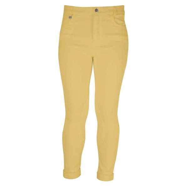 HyPerformance Melton Childrens Jodhpurs - Canary