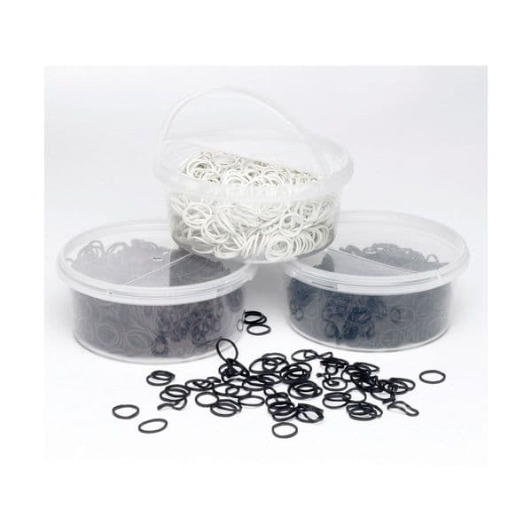 Lincoln Plaiting Bands In Half Open Container