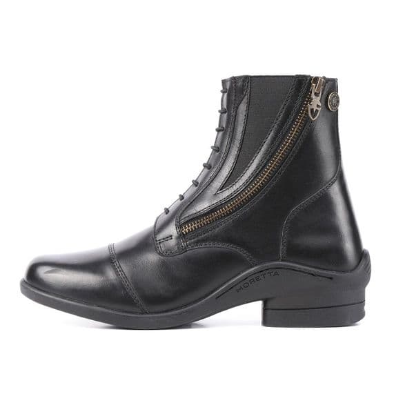 Moretta Alessia Paddock Boots - Black