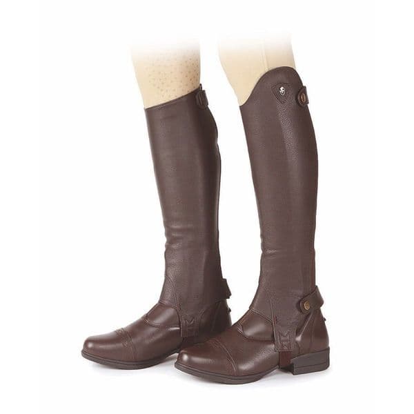 Moretta Leather Gaiters Brown