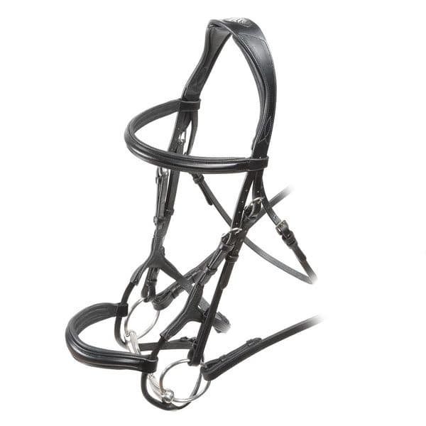 RAPIDA Rolled Padded Cavesson Bridle