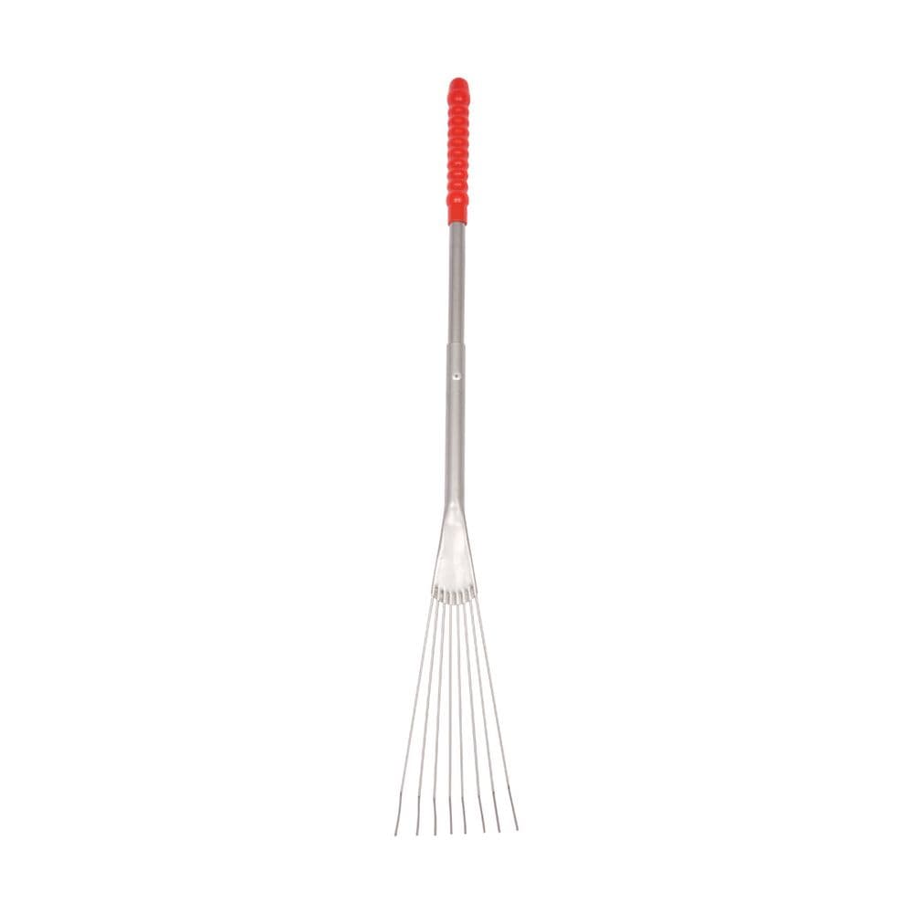 Red Gorilla Big Tidee Long Handle Metal Rake