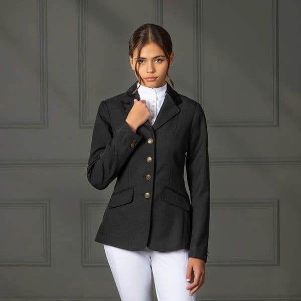Shires Aston Show Jacket Ladies Black