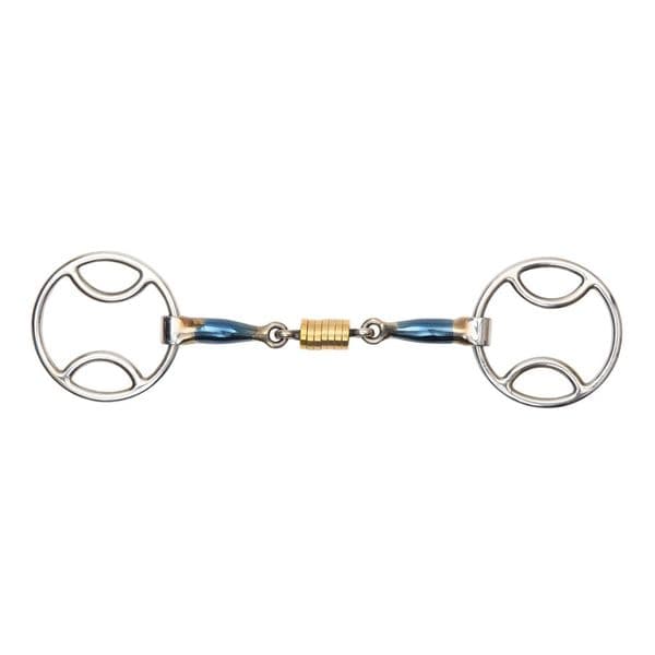 Shires Blue Sweet Iron Bevel with Roller Link