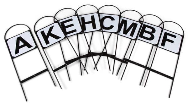 Shires Dressage Marker Hoops - Set of 8