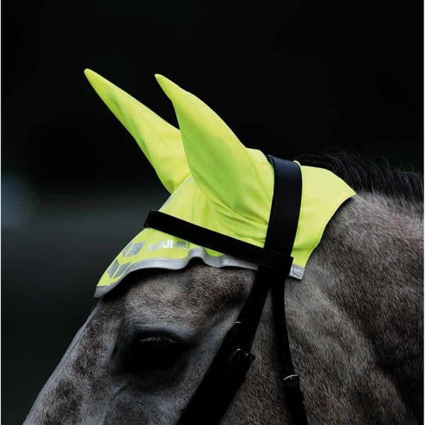 Shires Equi-Flector Fly Veil - Yellow