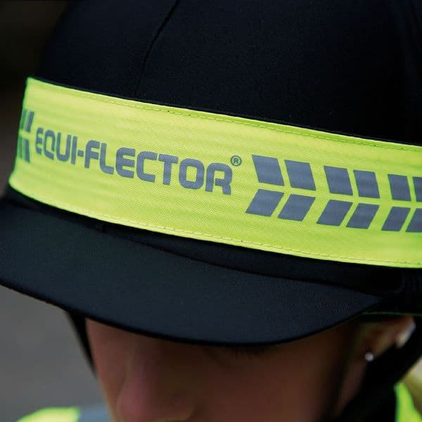 Shires Equi Flector Hat Band - Yellow